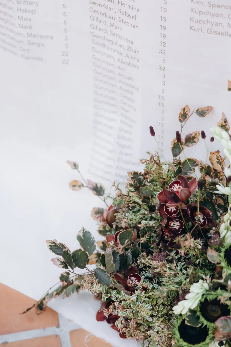 Floral design by Orla Floral
